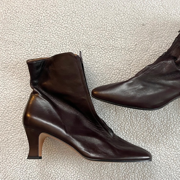 Vintage Evan-Picone Zip-Up Ankle Boots - Picture 1 of 2